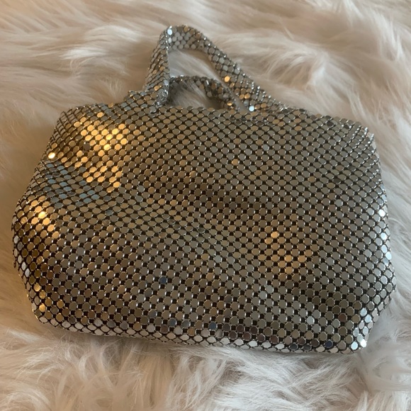 Silvertone chain-link bag - Picture 2 of 8